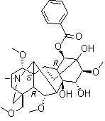 Benzoylhypacoitine standard Structure,63238-66-4Structure