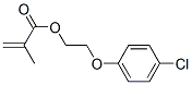 4-Chlorophenoxyethyl methacrylate Structure,63249-65-0Structure