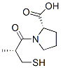 1-[(2R)-2-methyl-3-mercaptopropionyl ]proline Structure,63250-36-2Structure