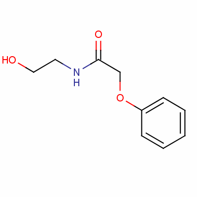 N-(2-hydroxyethyl)-2-phenoxyacetamide Structure,6326-87-0Structure