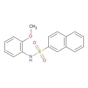 Naphthalene-2-sulfonic acid (2-methoxy-phenyl)-amide Structure,63295-56-7Structure