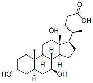 (3Alpha,5alpha,7beta,12alpha)-3,7,12-trihydroxycholan-24-oic acid Structure,63324-19-6Structure