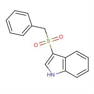 3-(Benzylsulfonyl)-1h-indole Structure,633291-97-1Structure