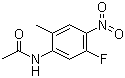 N-(5-fluoro-2-methyl-4-nitrophenyl）acetamide Structure,633327-49-8Structure