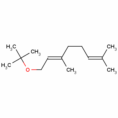 (E)-1-(1,1-dimethylethoxy)-3,7-dimethylocta-2,6-diene Structure,63343-23-7Structure