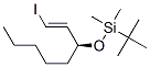 (3S)-1-碘-3-(叔丁基二甲基硅氧基)-1-辛烯結(jié)構(gòu)式_63358-20-3結(jié)構(gòu)式