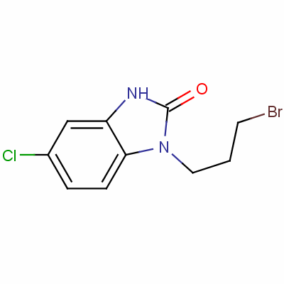 1-(3-Bromopropyl)-5-chloro-1,3-dihydro-2h-benzimidazol-2-one Structure,63388-35-2Structure