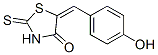 5-[(4-Hydroxyphenyl)methylene]-2-thioxo-4-thiazolidinone Structure,6339-79-3Structure