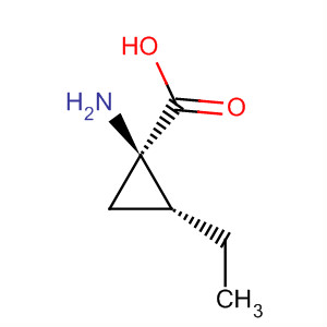 Cyclopropanecarboxylic acid,1-amino-2-ethyl-,(1r,2r)-(9ci) Structure,63393-57-7Structure