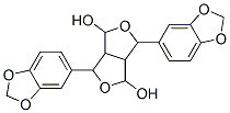 3,6-Bis(1,3-benzodioxol-5-yl)tetrahydro-1h,3h-furo[3,4-c]furan-1,4-diol Structure,63398-39-0Structure