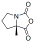 1H,3h-pyrrolo[1,2-c]oxazole-1,3-dione,tetrahydro-7a-methyl-,(s)-(9ci) Structure,63399-78-0Structure