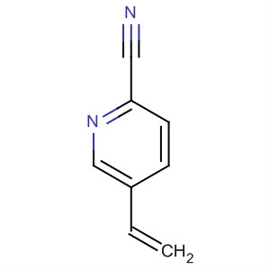 2-Pyridinecarbonitrile,5-ethenyl-(9ci) Structure,63405-32-3Structure