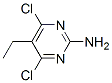 2-Amino-4,6-dichloro-5-ethylpyrimidine Structure,6343-68-6Structure