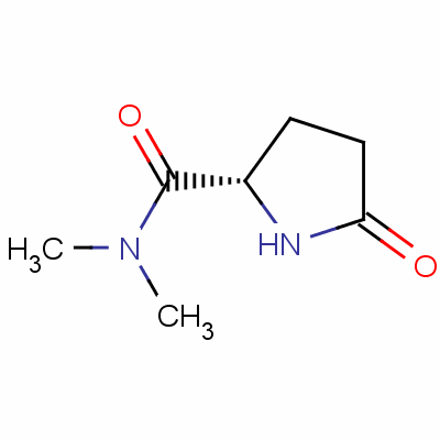 (S)-N,N-二甲基-5-氧代吡咯烷-2-羧酰胺結(jié)構(gòu)式_63438-53-9結(jié)構(gòu)式