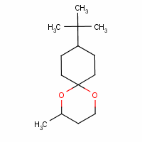 9-(1,1-Dimethylethyl)-2-methyl-1,5-dioxaspiro[5.5]undecane Structure,63449-90-1Structure