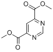 Dimethyl pyrimidine-4,6-dicarboxylate Structure,6345-43-3Structure