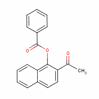 2-Acetyl-1-naphthyl benzoate Structure,63450-44-2Structure