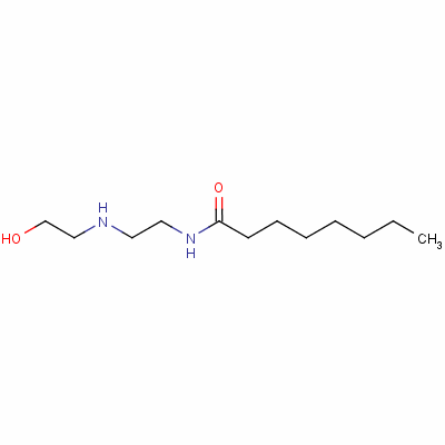 N-[2-[(2-hydroxyethyl)amino]ethyl ]octanamide Structure,63451-15-0Structure