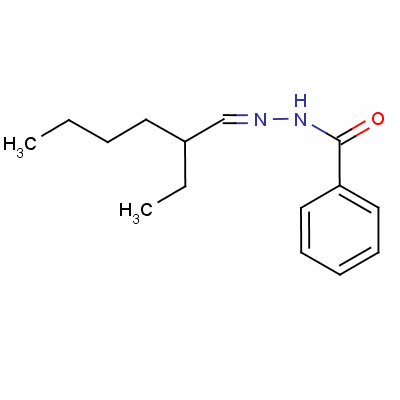 (2-Ethylhexylidene)benzohydrazide Structure,63451-38-7Structure