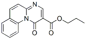 1-Oxo-1h-pyrimido[1,2-a]quinoline-2-carboxylic acid propyl ester Structure,63455-51-6Structure