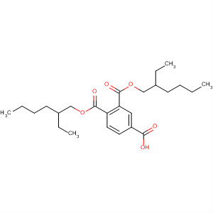 1,2,4-Benzenetricarboxylic acid hydrogen 1,4-bis(2-ethylhexyl) ester Structure,63468-10-0Structure