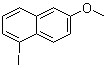 1-碘-5-甲氧基萘結(jié)構(gòu)式_63469-49-8結(jié)構(gòu)式
