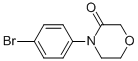 4-(4-Bromophenyl)morpholin-3-one Structure,634905-12-7Structure