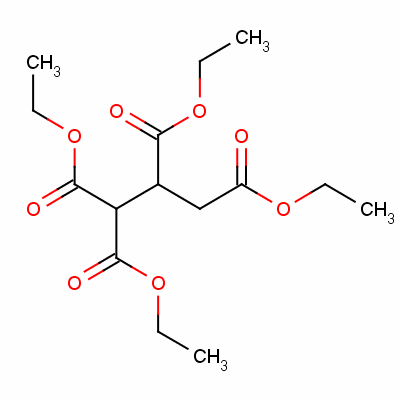 1,1,2,3-Propanetetracarboxylic acid tetraethyl ester Structure,635-03-0Structure