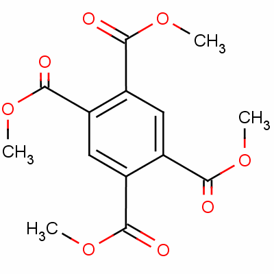 均苯四甲酸四甲酯結(jié)構(gòu)式_635-10-9結(jié)構(gòu)式