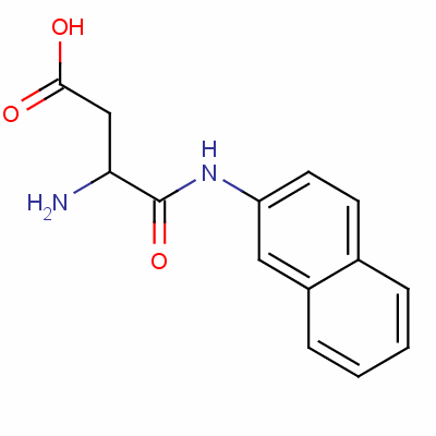 L-aspartic acid alpha-(beta-naphthylamide) Structure,635-91-6Structure