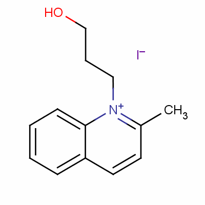 1-(3-Hydroxypropyl)-2-methylquinolinium iodide Structure,63512-61-8Structure