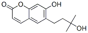 7-Hydroxy-6-(3-hydroxy-3-methylbutyl)-2h-1-benzopyran-2-one Structure,63524-09-4Structure