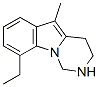 Pyrimido[1,6-a]indole, 9-ethyl-1,2,3,4-tetrahydro-5-methyl- (9ci) Structure,635284-31-0Structure