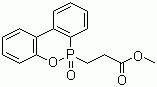 9,10-Dihydro-9-oxa-10-phosphaphenanthrene-10-propanoic acid methyl ester 10-oxide Structure,63562-42-5Structure