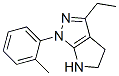 Pyrrolo[2,3-c]pyrazole, 3-ethyl-1,4,5,6-tetrahydro-1-(2-methylphenyl)- (9ci) Structure,635674-67-8Structure