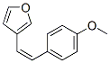 Furan, 3-[(1z)-2-(4-methoxyphenyl)ethenyl]-(9ci) Structure,635678-36-3Structure