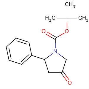 (S)-4-氧代-2-苯基吡咯烷-1-羧酸叔丁酯結(jié)構(gòu)式_635724-46-8結(jié)構(gòu)式