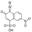 4-Diazo-3,4-dihydro-7-nitro-3-oxo-1-naphthalenesulfonic acid Structure,63589-25-3Structure