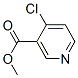 3-Pyridinecarboxylic acid, 4-chloro-, methyl ester Structure,63592-85-8Structure