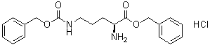 N5-[(phenylmethoxy)carbonyl]-l-ornithine phenylmethyl ester monohydrochloride Structure,63594-37-6Structure