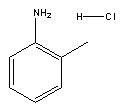 鄰甲苯胺鹽酸鹽結(jié)構(gòu)式_636-21-5結(jié)構(gòu)式