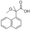 2-Methoxy-2-(1-naphthyl)propionic Acid Structure,63628-25-1Structure