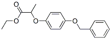 2-(4-芐氧基苯氧基)丙酸乙酯結(jié)構(gòu)式_63650-08-8結(jié)構(gòu)式