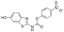 Carbamic acid,(6-hydroxy-2-benzothiazolyl)-,4-nitrophenyl ester Structure,63650-39-5Structure