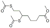 6,8-Bis(acetylthio)octanoic acid methyl ester Structure,63658-43-5Structure