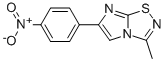 3-Methyl-6-(4-nitro-phenyl)-imidazo[1,2-d][1,2,4]thiadiazole Structure,63682-73-5Structure