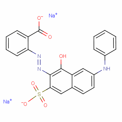 Acid anthracene brown pg Structure,6369-32-0Structure