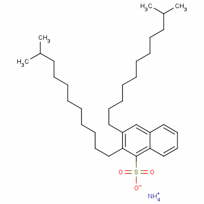 Ammonium diisododecylnaphthalenesulphonate Structure,63701-23-5Structure