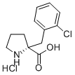 (R)-alpha-(2-chlorobenzyl)-proline-hcl Structure,637020-74-7Structure