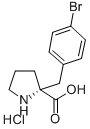 (R)-alpha-(4-bromobenzyl)-proline-hcl Structure,637020-91-8Structure